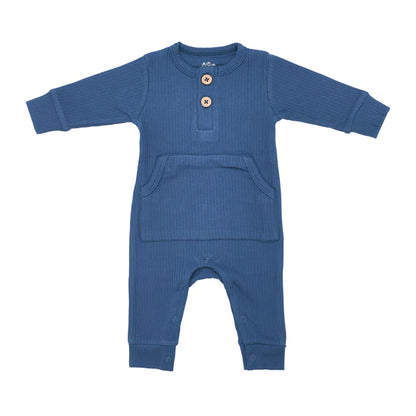 Three Little Tots Pocket Playsuits Boy/Girl (Multiple Color Options)
